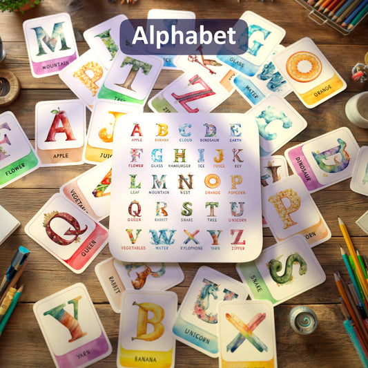 26 Alphabet Printable Flashcards